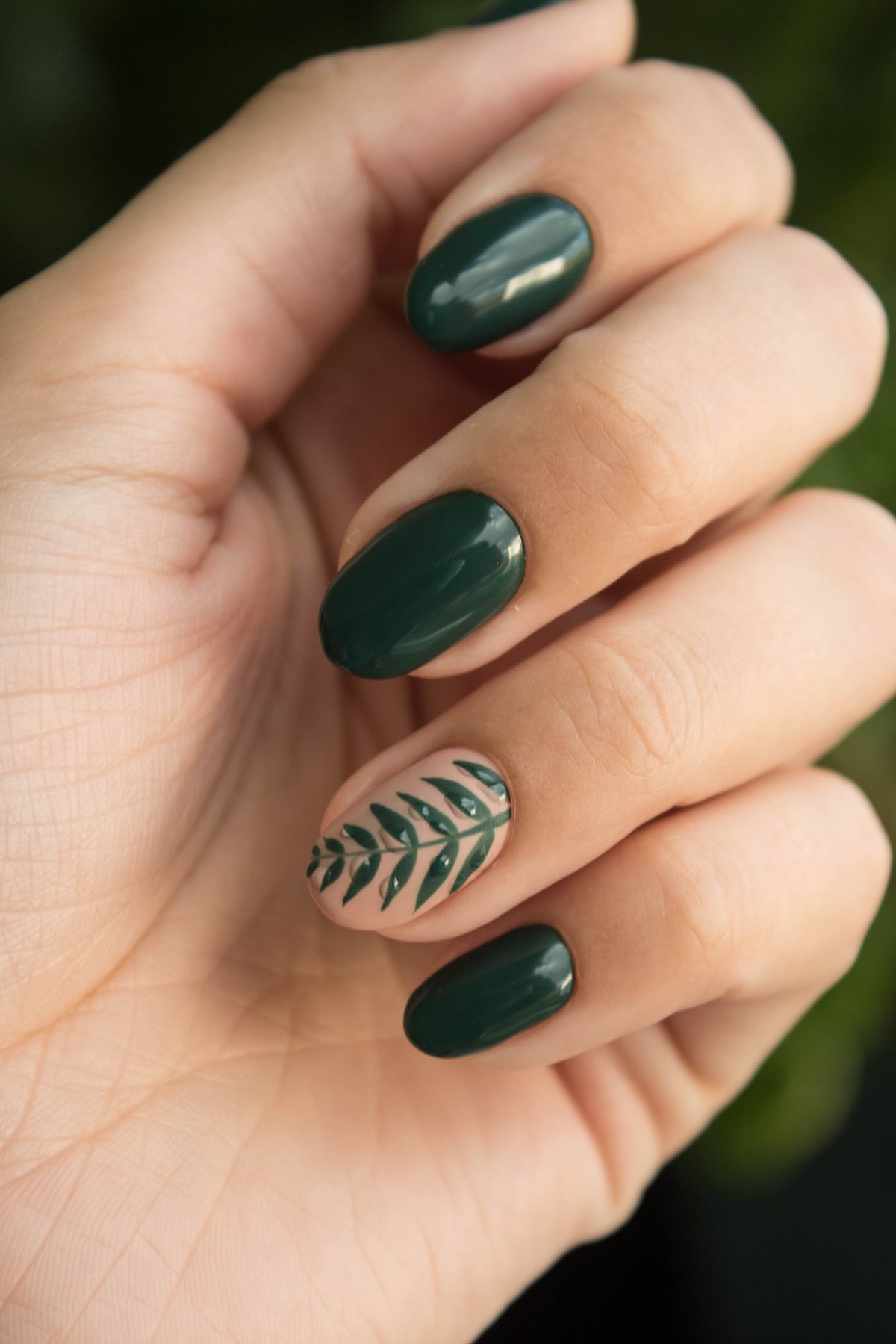 Nail care detail at Vogue Nails, Encinitas Blvd